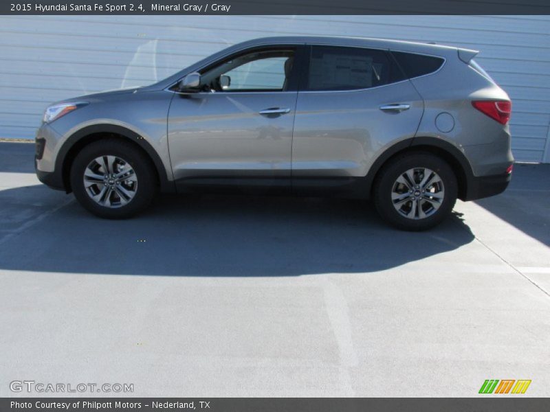 Mineral Gray / Gray 2015 Hyundai Santa Fe Sport 2.4