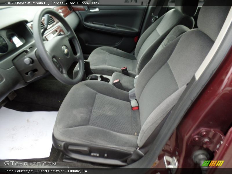 Bordeaux Red / Ebony Black 2007 Chevrolet Impala LT