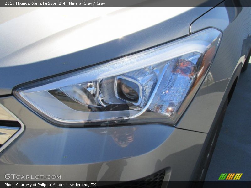 Mineral Gray / Gray 2015 Hyundai Santa Fe Sport 2.4