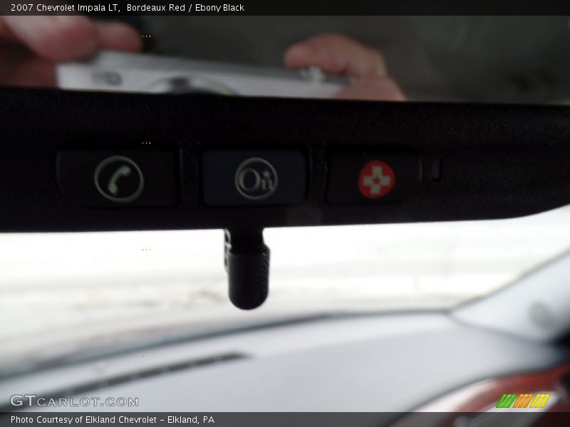 Bordeaux Red / Ebony Black 2007 Chevrolet Impala LT