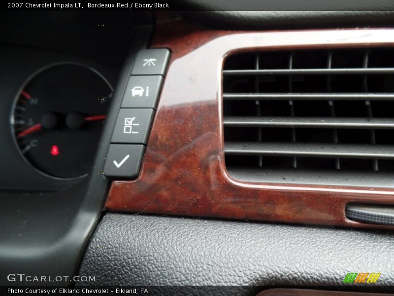 Bordeaux Red / Ebony Black 2007 Chevrolet Impala LT