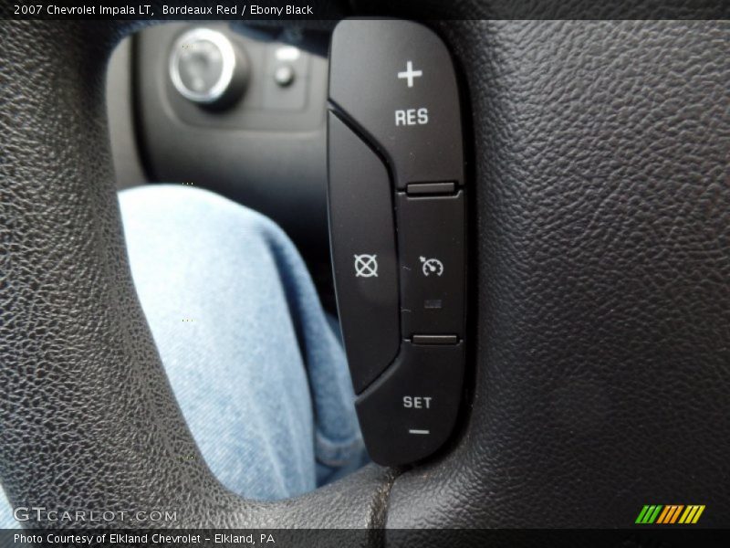 Bordeaux Red / Ebony Black 2007 Chevrolet Impala LT