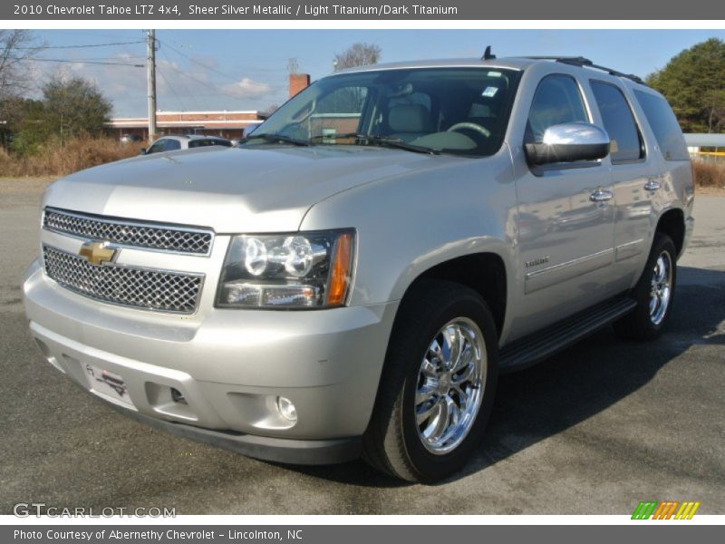 Front 3/4 View of 2010 Tahoe LTZ 4x4