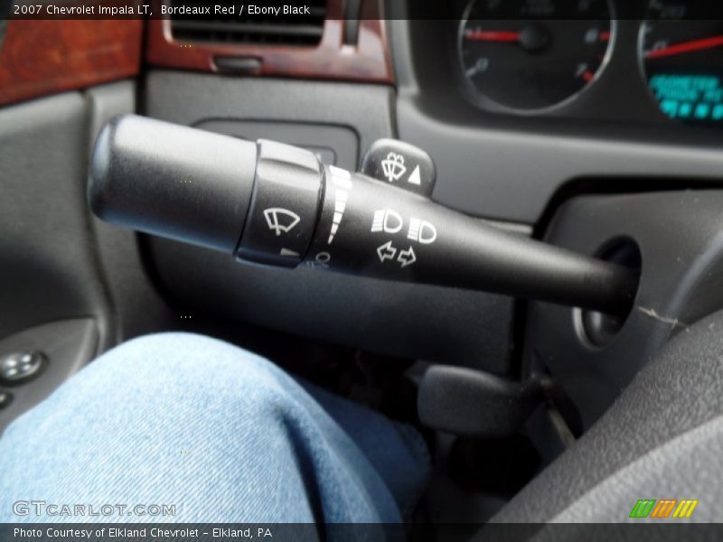 Bordeaux Red / Ebony Black 2007 Chevrolet Impala LT