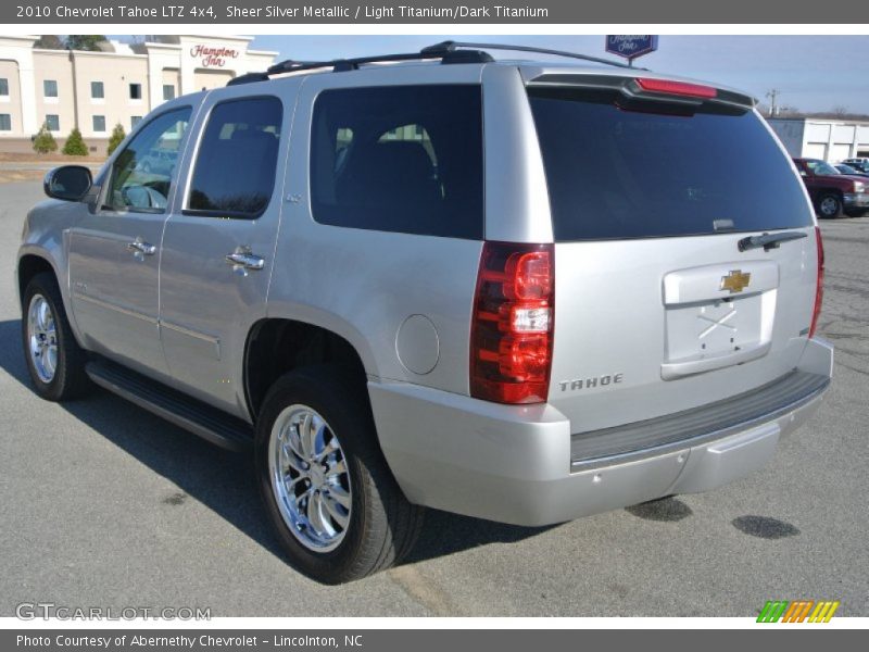 Sheer Silver Metallic / Light Titanium/Dark Titanium 2010 Chevrolet Tahoe LTZ 4x4