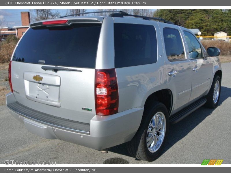 Sheer Silver Metallic / Light Titanium/Dark Titanium 2010 Chevrolet Tahoe LTZ 4x4