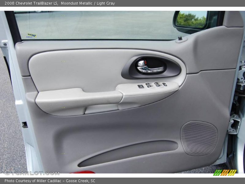 Moondust Metallic / Light Gray 2008 Chevrolet TrailBlazer LS