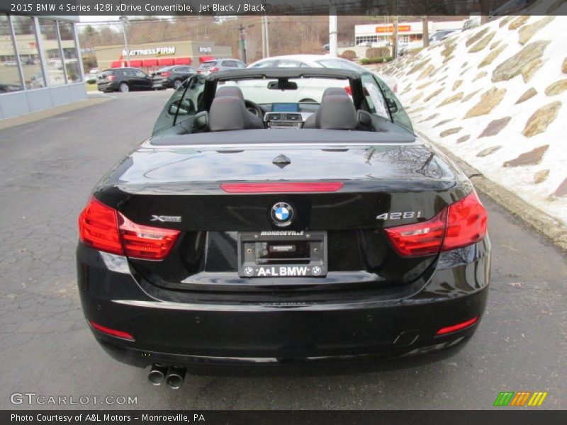 Jet Black / Black 2015 BMW 4 Series 428i xDrive Convertible