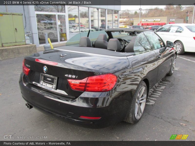 Jet Black / Black 2015 BMW 4 Series 428i xDrive Convertible