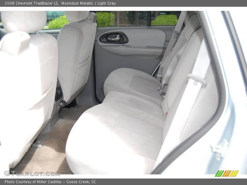 Moondust Metallic / Light Gray 2008 Chevrolet TrailBlazer LS