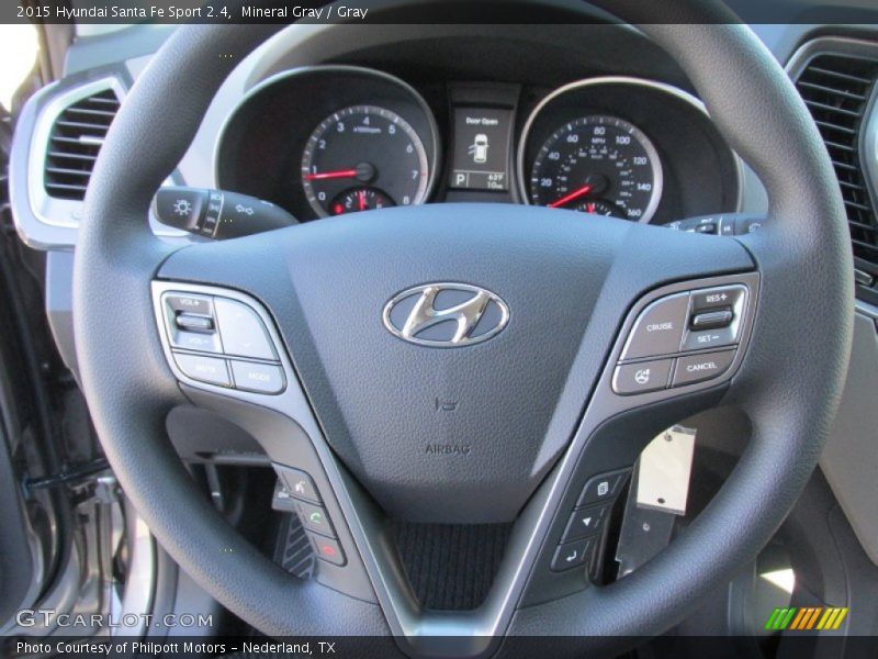 Mineral Gray / Gray 2015 Hyundai Santa Fe Sport 2.4
