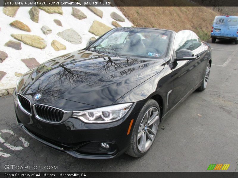Jet Black / Black 2015 BMW 4 Series 428i xDrive Convertible