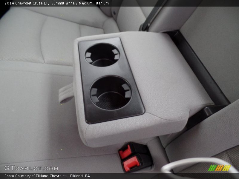 Summit White / Medium Titanium 2014 Chevrolet Cruze LT