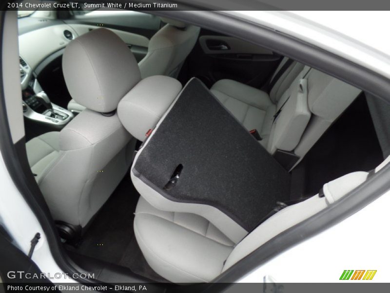 Summit White / Medium Titanium 2014 Chevrolet Cruze LT