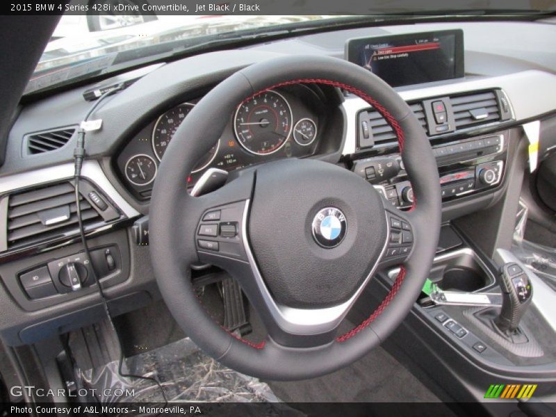 Jet Black / Black 2015 BMW 4 Series 428i xDrive Convertible