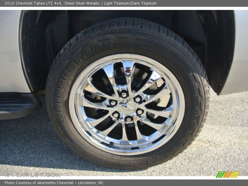 Sheer Silver Metallic / Light Titanium/Dark Titanium 2010 Chevrolet Tahoe LTZ 4x4