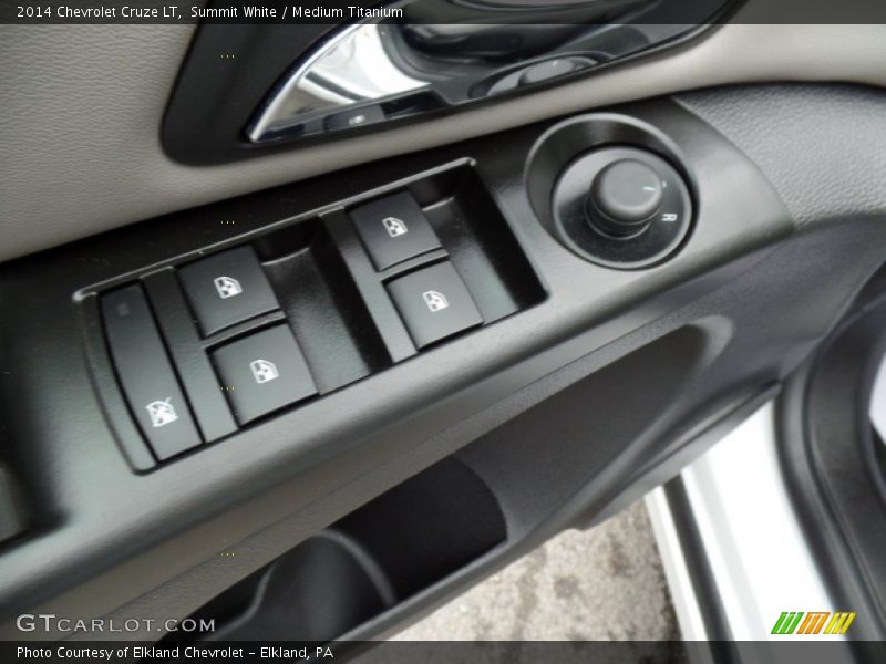 Summit White / Medium Titanium 2014 Chevrolet Cruze LT
