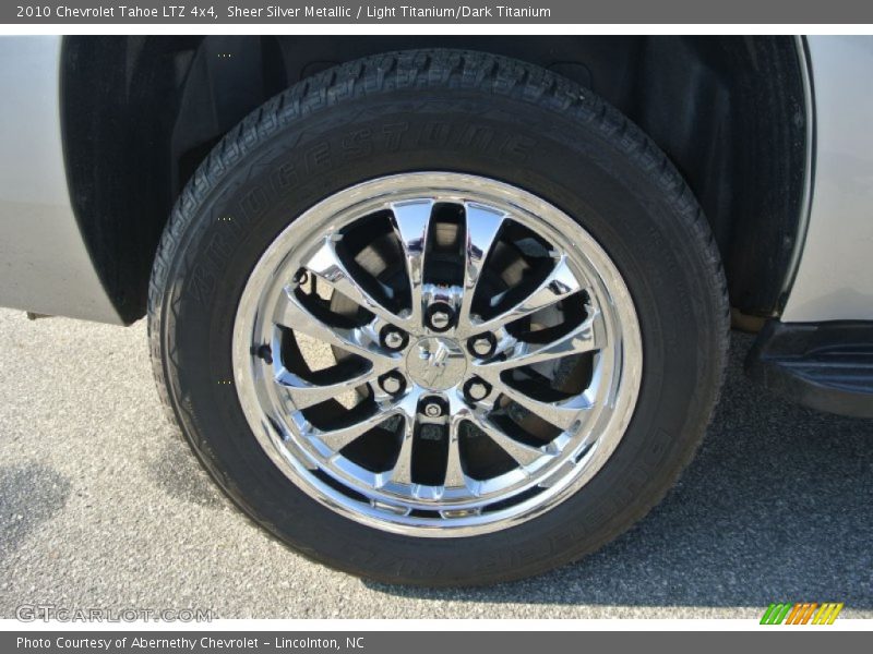 Sheer Silver Metallic / Light Titanium/Dark Titanium 2010 Chevrolet Tahoe LTZ 4x4