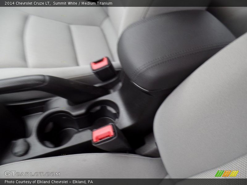 Summit White / Medium Titanium 2014 Chevrolet Cruze LT