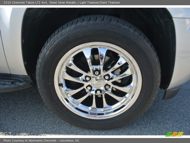 Sheer Silver Metallic / Light Titanium/Dark Titanium 2010 Chevrolet Tahoe LTZ 4x4