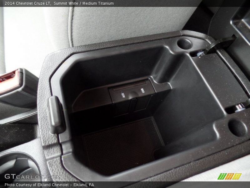 Summit White / Medium Titanium 2014 Chevrolet Cruze LT