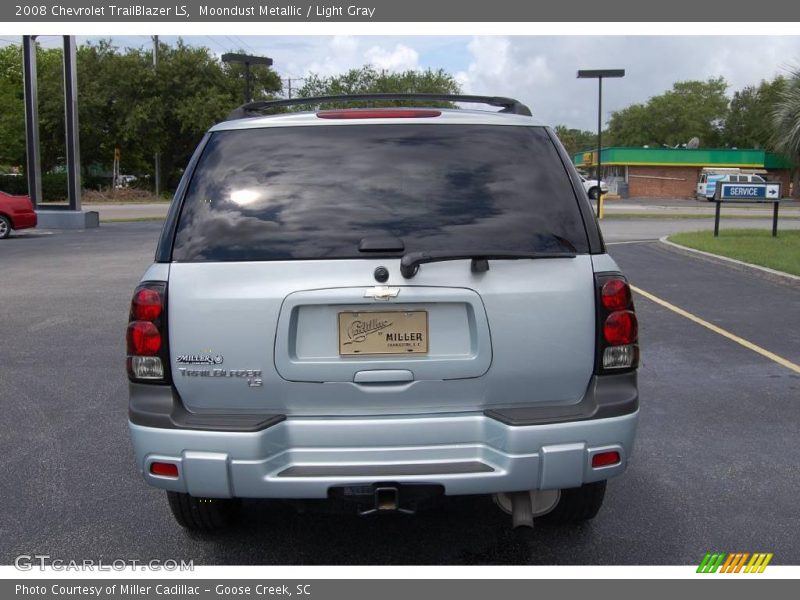 Moondust Metallic / Light Gray 2008 Chevrolet TrailBlazer LS