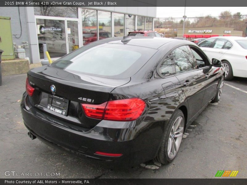 Jet Black / Black 2015 BMW 4 Series 428i xDrive Gran Coupe