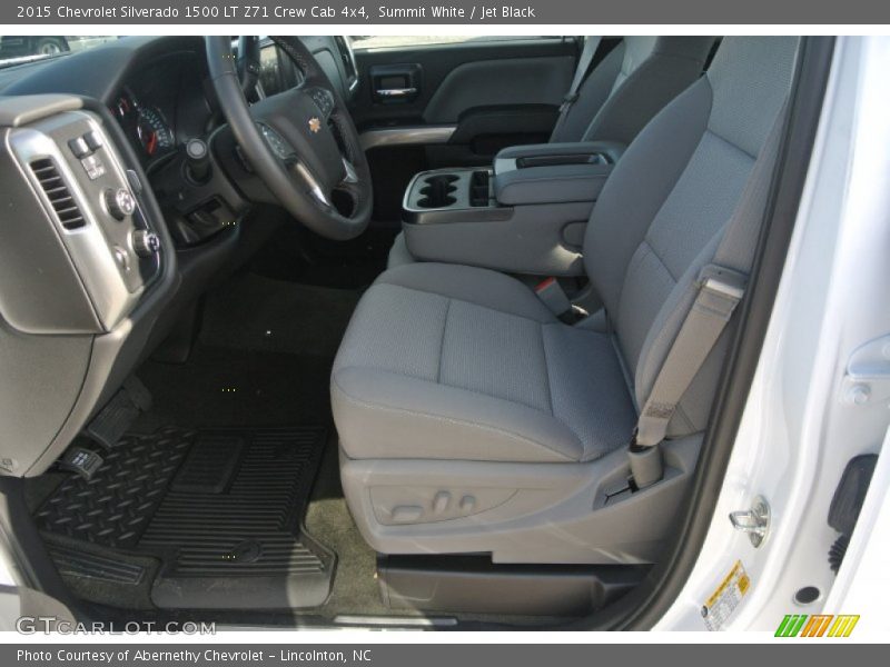 Summit White / Jet Black 2015 Chevrolet Silverado 1500 LT Z71 Crew Cab 4x4