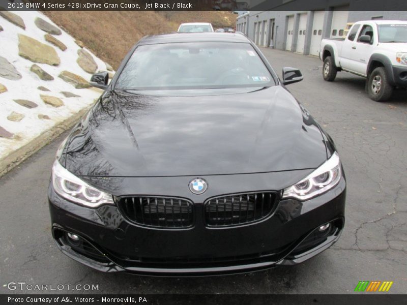 Jet Black / Black 2015 BMW 4 Series 428i xDrive Gran Coupe