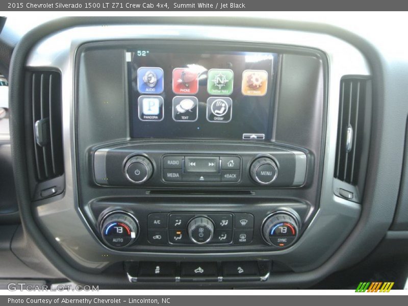 Summit White / Jet Black 2015 Chevrolet Silverado 1500 LT Z71 Crew Cab 4x4