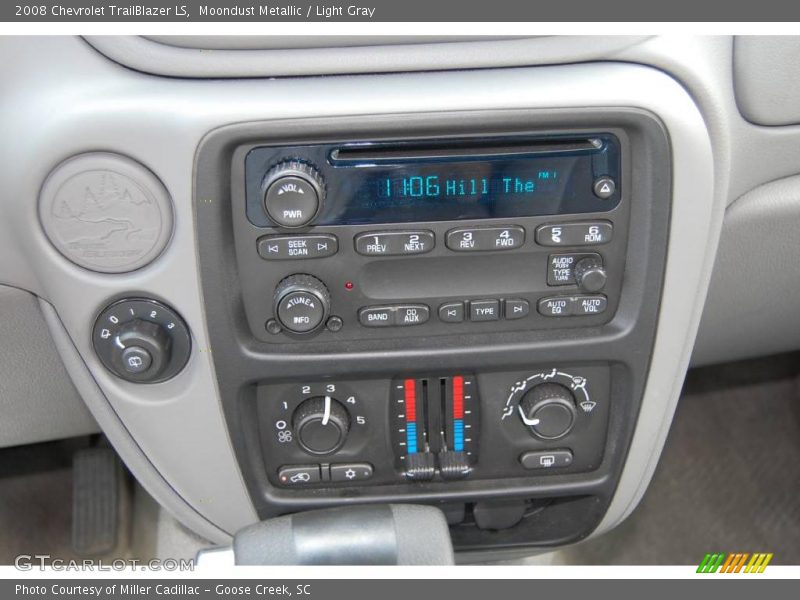 Moondust Metallic / Light Gray 2008 Chevrolet TrailBlazer LS