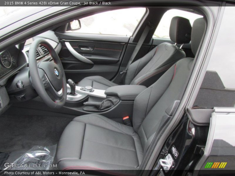 Jet Black / Black 2015 BMW 4 Series 428i xDrive Gran Coupe