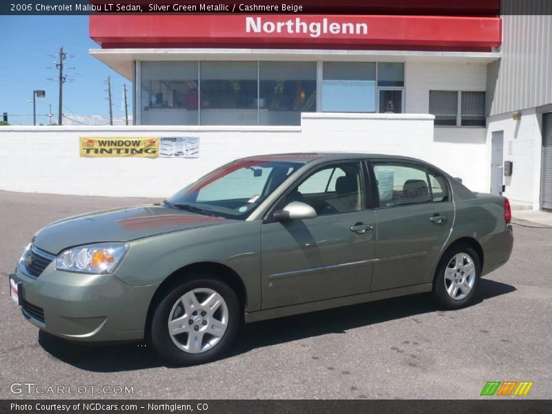 Silver Green Metallic / Cashmere Beige 2006 Chevrolet Malibu LT Sedan