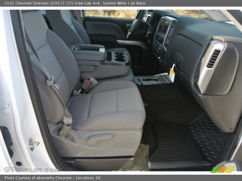 Summit White / Jet Black 2015 Chevrolet Silverado 1500 LT Z71 Crew Cab 4x4