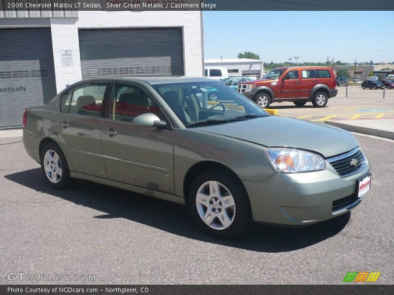 Silver Green Metallic / Cashmere Beige 2006 Chevrolet Malibu LT Sedan