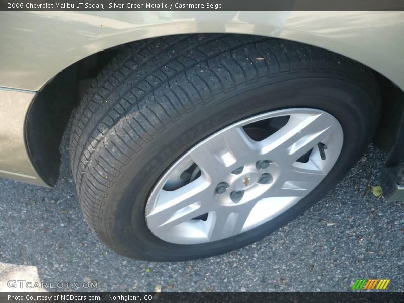 Silver Green Metallic / Cashmere Beige 2006 Chevrolet Malibu LT Sedan