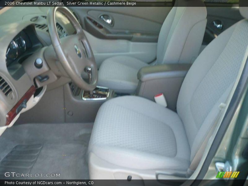 Silver Green Metallic / Cashmere Beige 2006 Chevrolet Malibu LT Sedan