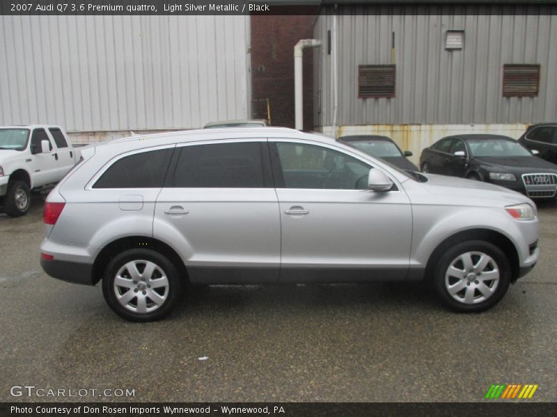Light Silver Metallic / Black 2007 Audi Q7 3.6 Premium quattro