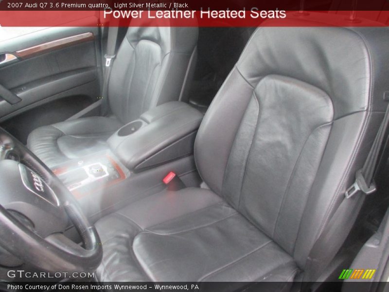 Light Silver Metallic / Black 2007 Audi Q7 3.6 Premium quattro
