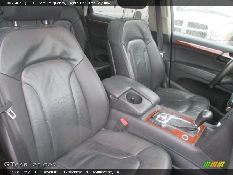 Light Silver Metallic / Black 2007 Audi Q7 3.6 Premium quattro