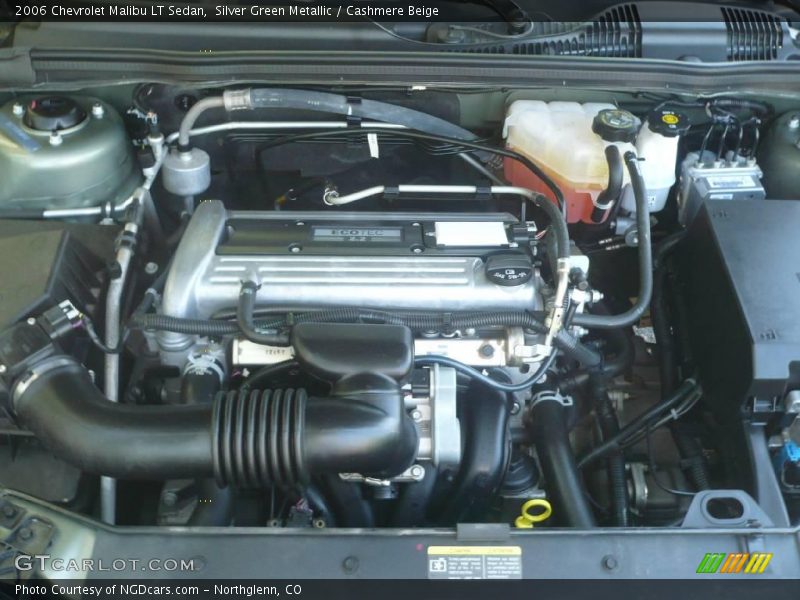 Silver Green Metallic / Cashmere Beige 2006 Chevrolet Malibu LT Sedan
