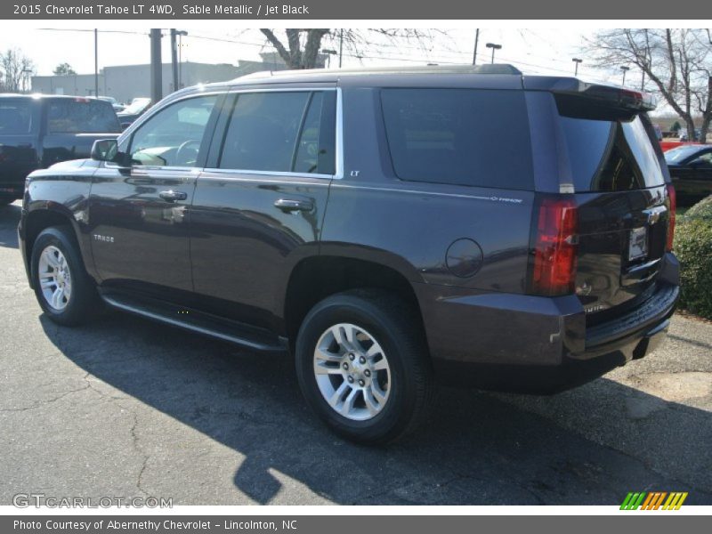 Sable Metallic / Jet Black 2015 Chevrolet Tahoe LT 4WD