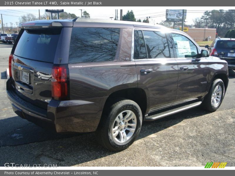 Sable Metallic / Jet Black 2015 Chevrolet Tahoe LT 4WD