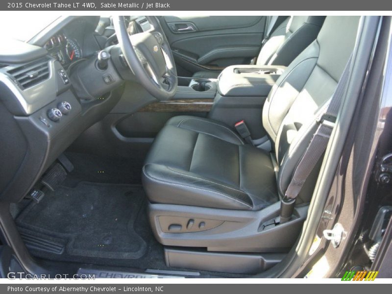 Sable Metallic / Jet Black 2015 Chevrolet Tahoe LT 4WD