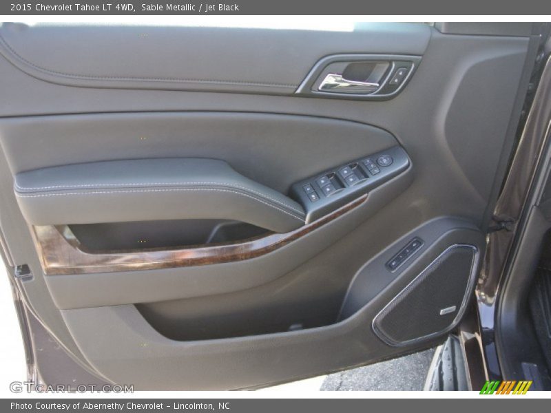 Sable Metallic / Jet Black 2015 Chevrolet Tahoe LT 4WD