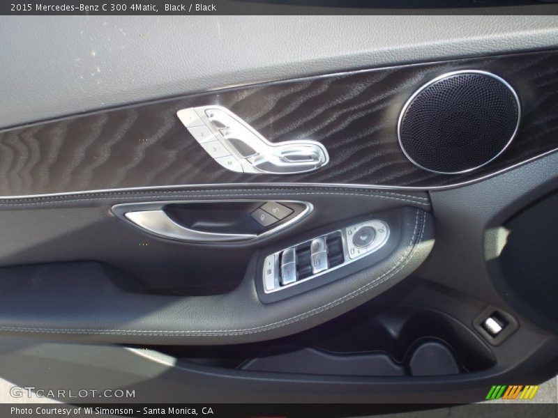 Black / Black 2015 Mercedes-Benz C 300 4Matic