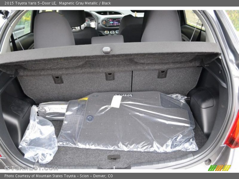  2015 Yaris 5-Door LE Trunk