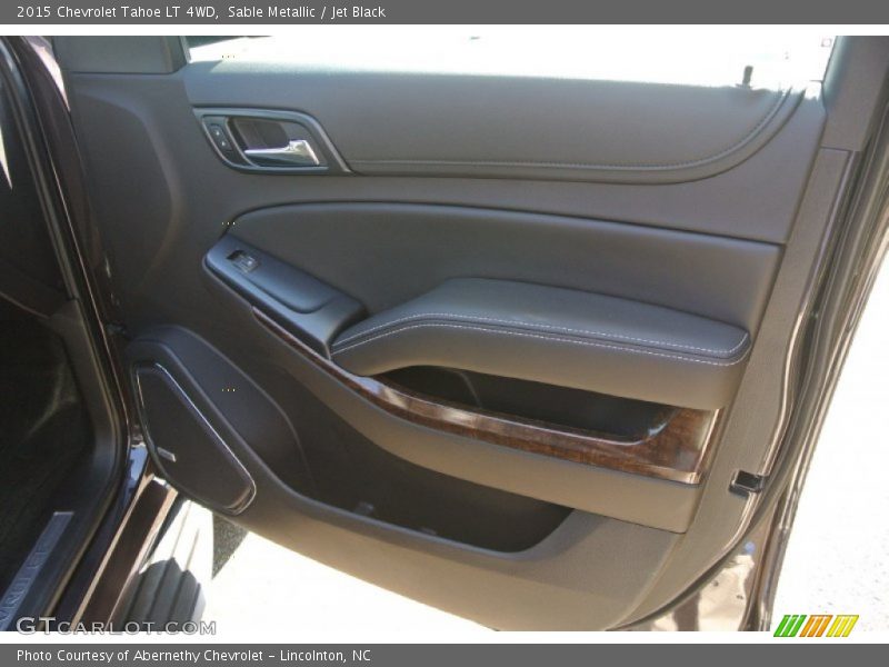 Sable Metallic / Jet Black 2015 Chevrolet Tahoe LT 4WD
