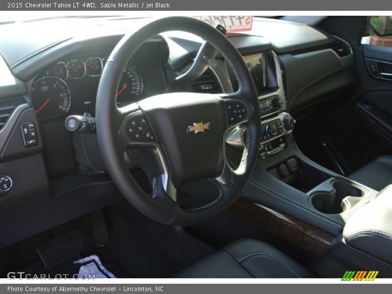 Sable Metallic / Jet Black 2015 Chevrolet Tahoe LT 4WD