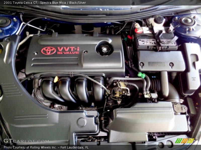  2001 Celica GT Engine - 1.8 Liter DOHC 16-Valve VVT -i 4 Cylinder